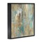 Stupell Industries Complex Abstract with Blue Framed Giclee Wall Art Design by Justin Turner